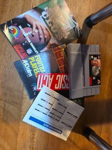 NFL Quarterback Club SNES (Super Nintendo Entertainment System, 1994)