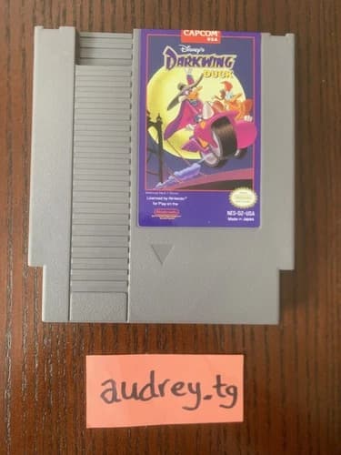 Darkwing Duck - Nintend NES authentic cartridge - TESTED AND WORKING