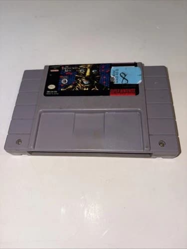 The Lawnmower Man (Super Nintendo SNES) Authentic, Game Cartridge Only Tested