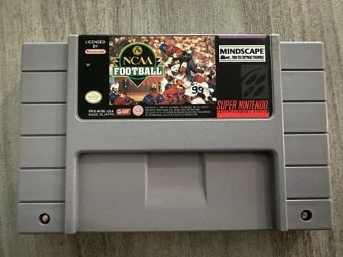 NCAA Football (Super Nintendo Entertainment System, 1994)