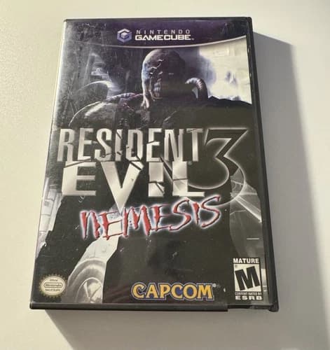 Resident Evil 3 Nemesis Nintendo GameCube Video Game Disc Only Tested