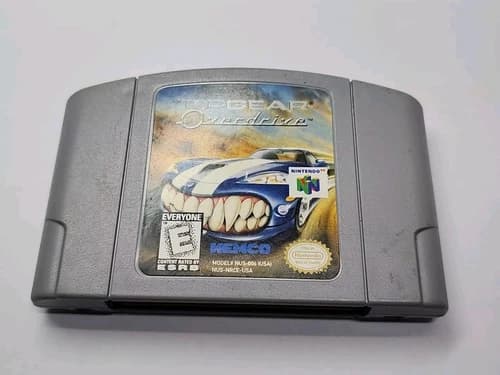 Vtg Top Gear Overdrive Nintendo 64 1998 N64 Game Cartridge Only Vintage