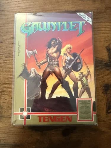 Gauntlet by Tengen NES CIB Complete in Box
