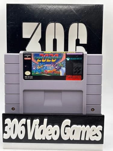 Super Baseball 2020 Nintendo SNES Game Cart ONLY