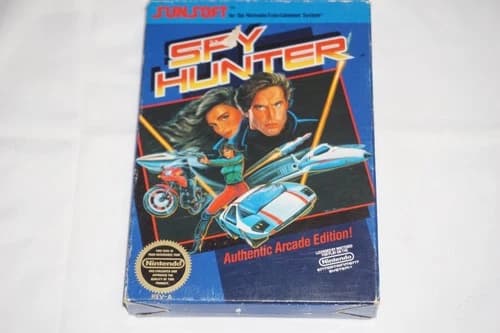 Spy Hunter (Nintendo NES) Complete in Box CIB