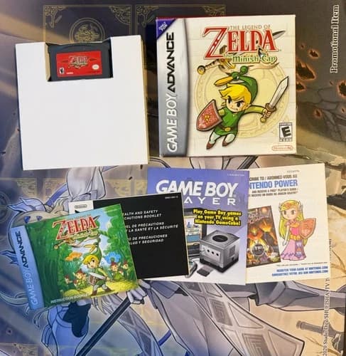 The Legend of Zelda: The Minish Cap (Nintendo Game Boy Advance) Complete CIB