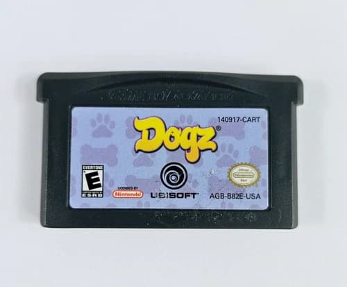 Dogz Nintendo Game Boy Advance GBA Authentic Cartridge Only Tested Works