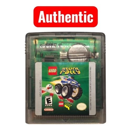 LEGO Stunt Rally (Nintendo Game Boy Color) GBC Authentic