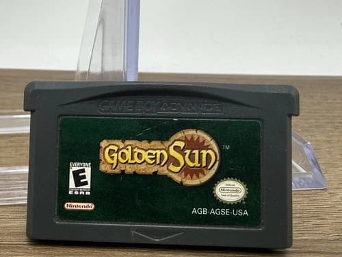 Golden Sun Nintendo Gameboy Advance Cartridge Only Authentic- Tested