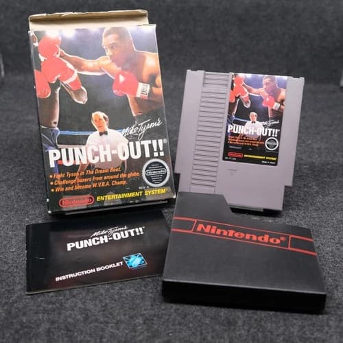 Mike Tyson's Punch-Out (NES) CIB - Authentic Good Condition