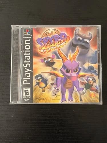 Spyro: Year of the Dragon (Sony PlayStation 1, PS1) Complete CIB