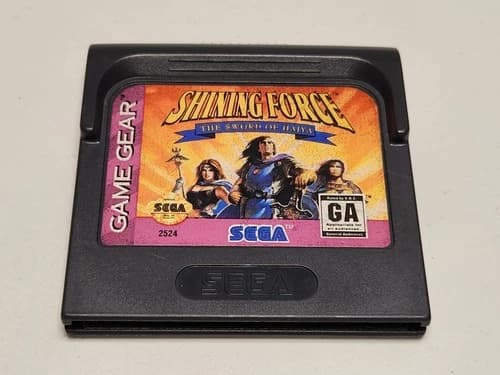 Shining Force The Sword of Hajya Sega Game Gear Game Cartridge Authentic