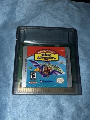 Jump Start Dino Adventure Field Trip Nintendo Gameboy Color GBC