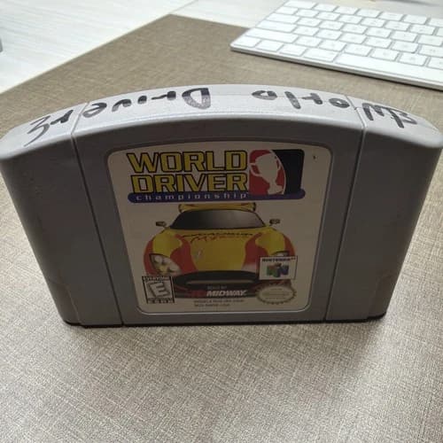 World Driver Championship (Nintendo 64, 1999) N64 Authentic Works Fast Ship