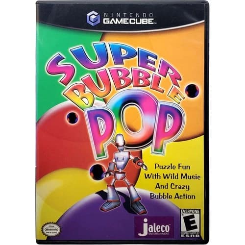 Super Bubble Pop - Nintendo Gamecube Tested 1Y Guarantee