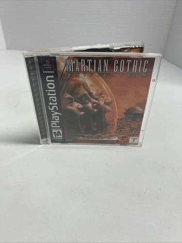 Martian Gothic Unification (PlayStation 1 PS1, 2001) CIB Complete Black Label