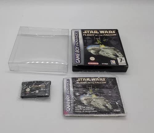 Star Wars Flight Of The Falcon Nintendo Game Boy Advance GBA Boxed Complete