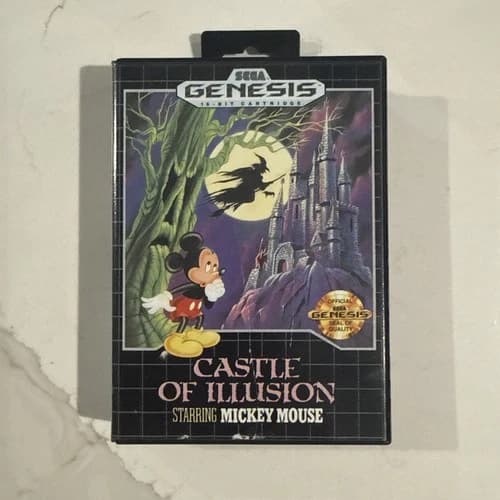 Castle of Illusion Starring Mickey Mouse (Sega Genesis, 1990) CIB