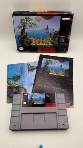 Equinox (Super Nintendo Entertainment System, 1994) CIB complete puzzle SNES
