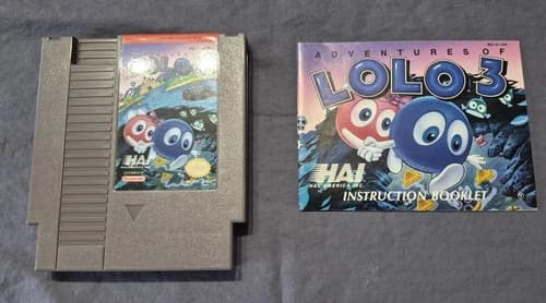 Adventures of Lolo 3 (Nintendo NES, 1991)