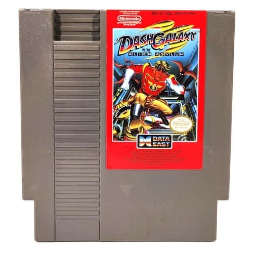 Dash Galaxy in the Alien Asylum - Nintendo Entertainment System, NES (Tested)