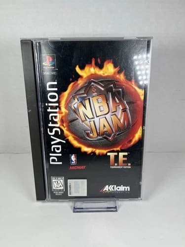 NBA Jam Tournament Edition Playstation 1 PS1 - CIB Long Box - NICE!