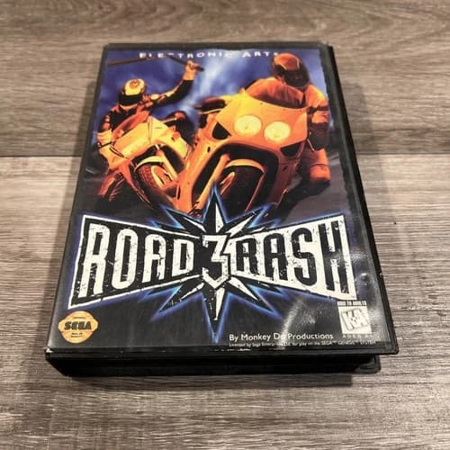 Road Rash 3 - Sega Genesis