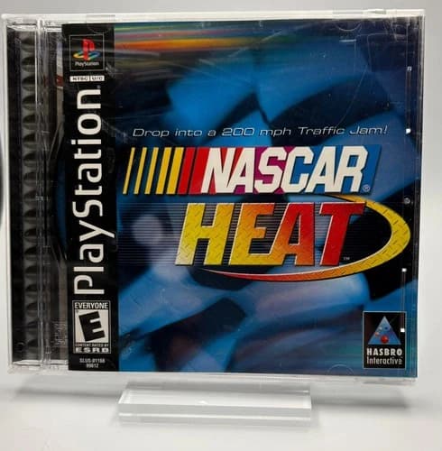 Sony Playstation 1 PS1 Nascar Heat CIB & - Free Shipping!