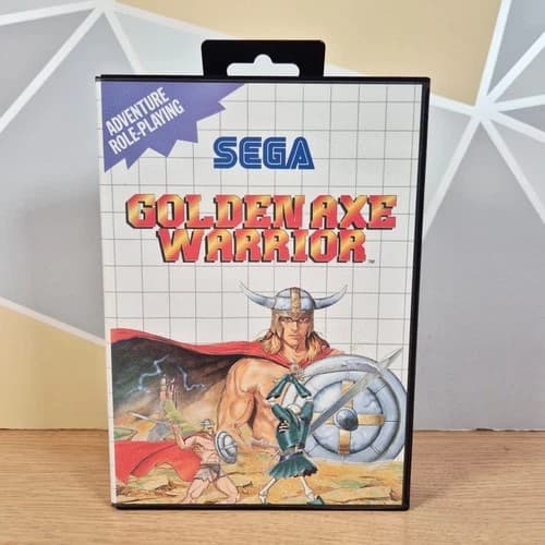 Golden Axe Warrior Sega Master System Action Adventure Video Game Cartridge VGC