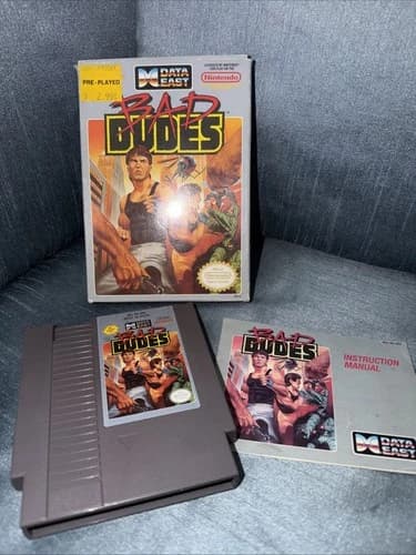 Great Condition Bad Dudes For NES CIB