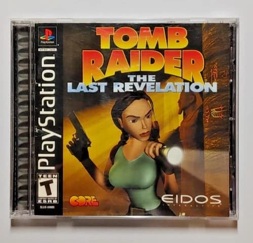 Tomb Raider: The Last Revelation (Sony PlayStation 1 PS1) CIB Complete w/ Manual