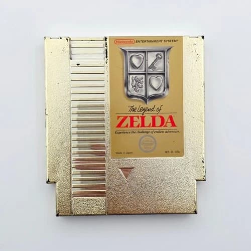 The Legend of Zelda NES Cartridge Only Authentic Tested
