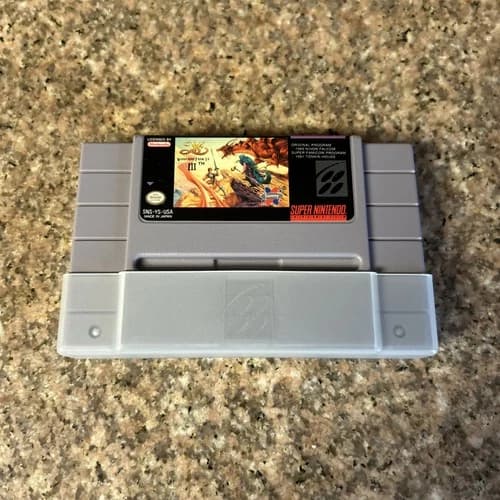 Ys III: Wanderers From Ys (Super Nintendo SNES) Excellent Condition Tested
