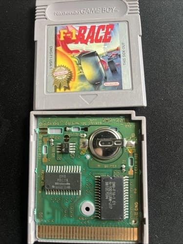 F-1 Race F 1 Racing One Original Nintendo Gameboy Game Only - Authentic Tested