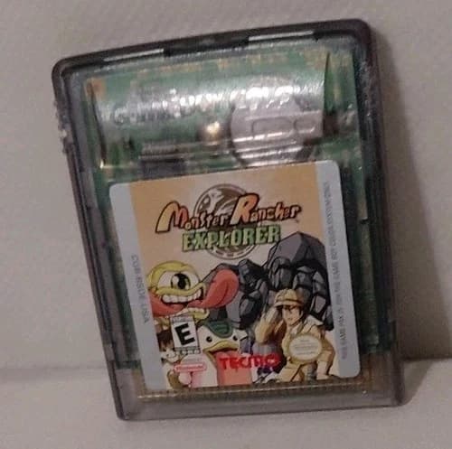 Monster Rancher Explorer (Nintendo Game Boy Color, 2000) Game Only!