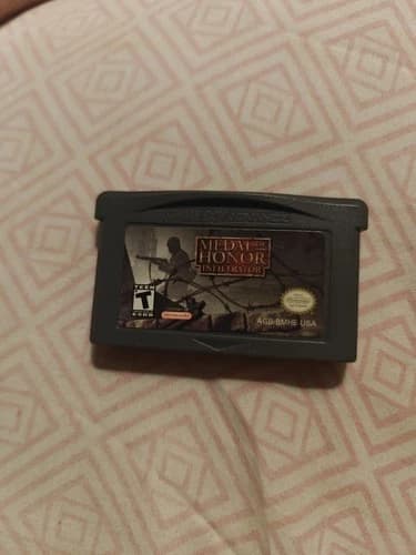 Medal of Honor: Infiltrator Nintendo Game Boy Advance 2003 Tested Working