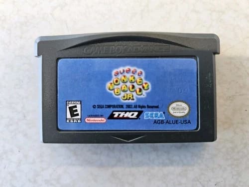 Super Monkey Ball Jr (GameBoy Advance GBA)