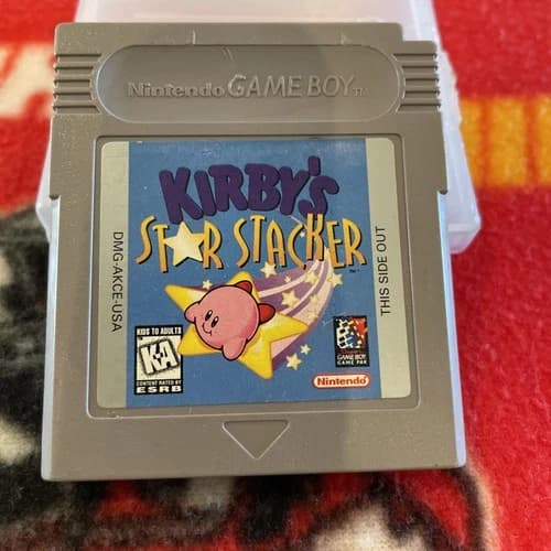 Kirby's Star Stacker (Nintendo Gameboy) Authentic Tested Working