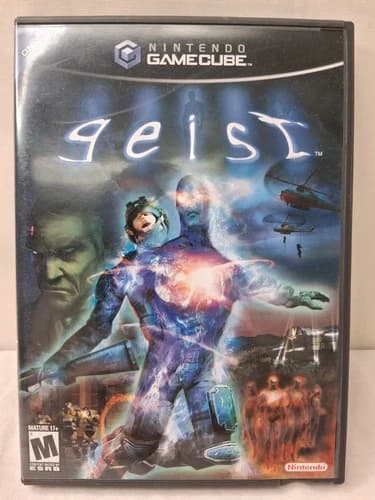Geist Nintendo GameCube Disc With Case Complete In Box - Rated Mature 17+ Horror