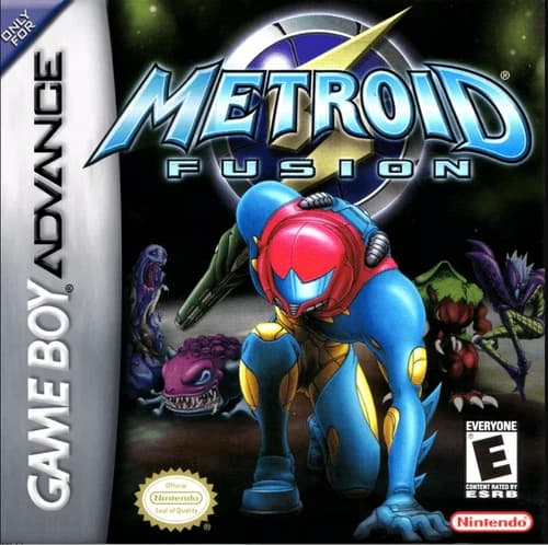Metroid Fusion GBA Video Game Gameboy Advance 2002