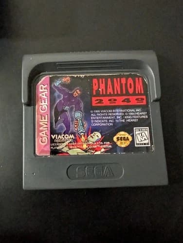 Phantom 2040 - Sega Game Gear - Cart Only - TESTED