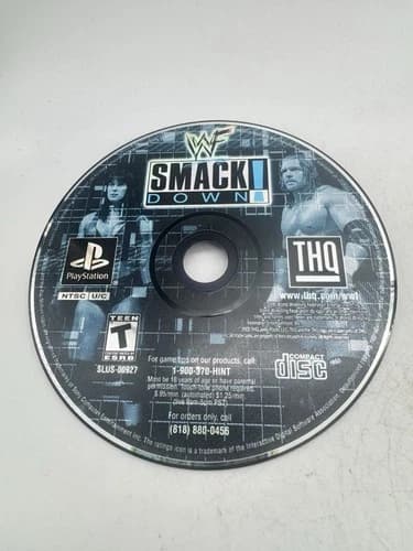 WWF SmackDown! (Game Only) Playstation PS1 Fast Shipping