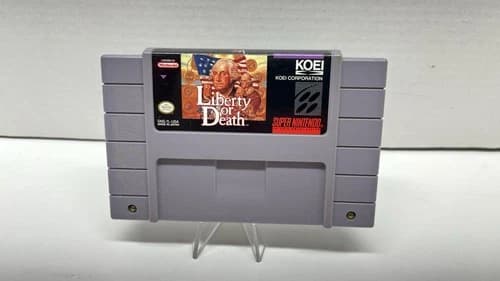 Liberty Or Death (Super Nintendo SNES) Authentic Tested