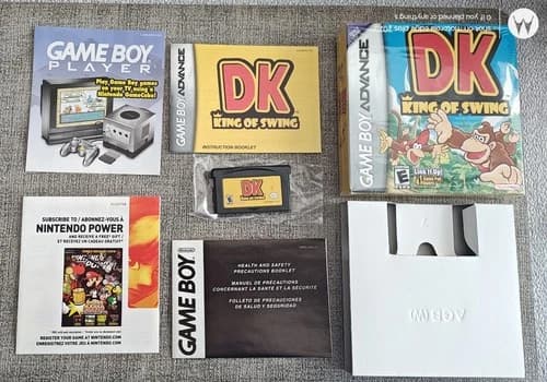 DK: King of Swing (Nintendo Game Boy Advance, 2005) CIB
