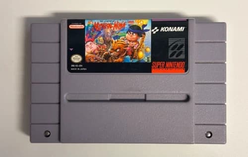 Legend Of The Mystical Ninja Super Nintendo Video Game Cart Only Tested