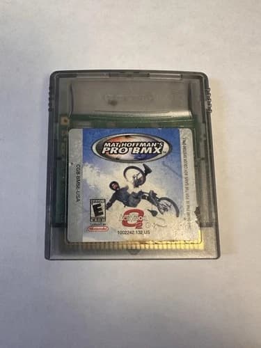 Mat Hoffman's Pro BMX (Nintendo Game Boy Color, 2001) Tested | Authentic GBC BMX