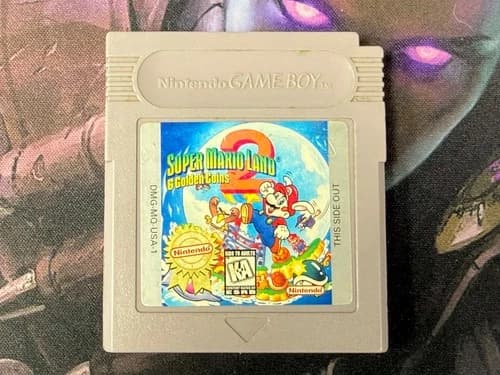 Super Mario Land 2: 6 Golden Coins Nintendo Game Boy Tested Authentic!