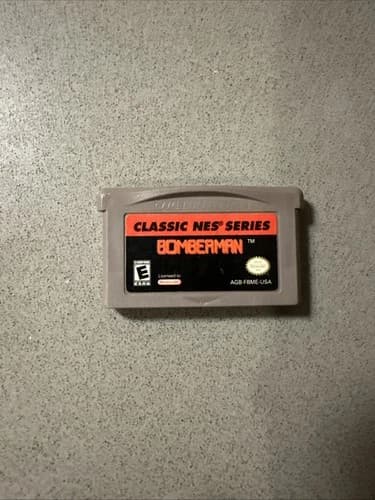 Bomberman Classic NES Series Nintendo Game Boy Advance *Tested And Working*