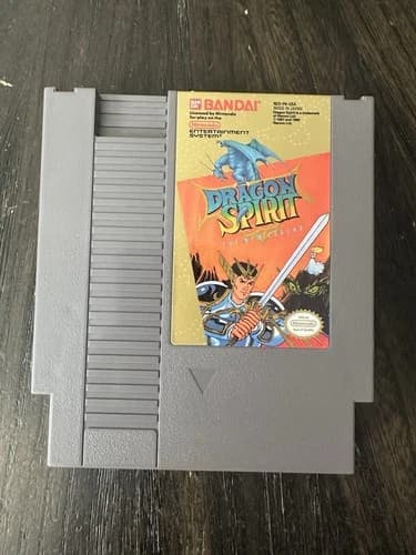Nintendo NES Game Only Dragon Spirit The New Legend