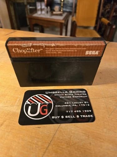 Sega Master System Choplifter